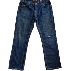 Ariat FR M4 Low Rise Boot Cut Jeans Men's Tag 40x34 (Meas 42x33.5) FLAW READ
